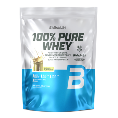 BioTechUSA 100% Pure Whey - Banana (900g)
