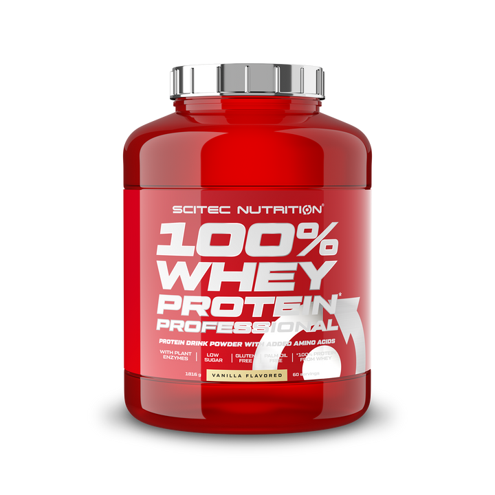 Scitec Nutrition 100% Whey Protein Professional - Vanilla (1816g)