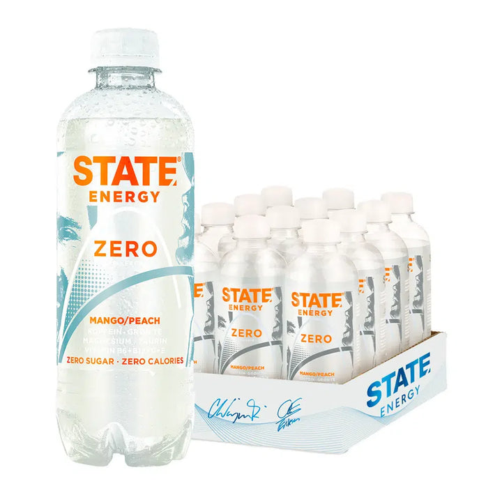 STATE Energy - Mango/Peach Zero (12 x 400 ml)