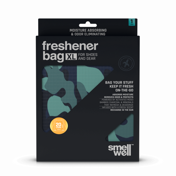 SmellWell Freshener Bag XL – Camo Green