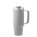 AYA&IDA Thermo Cup with Straw - Light Grey (885 ml)