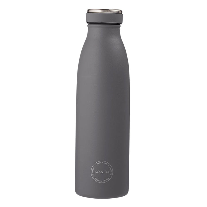 AYA&IDA Drikkeflaske - Dark Grey (500 ml)
