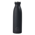 AYA&IDA Drikkeflaske - Matte Black (500 ml)