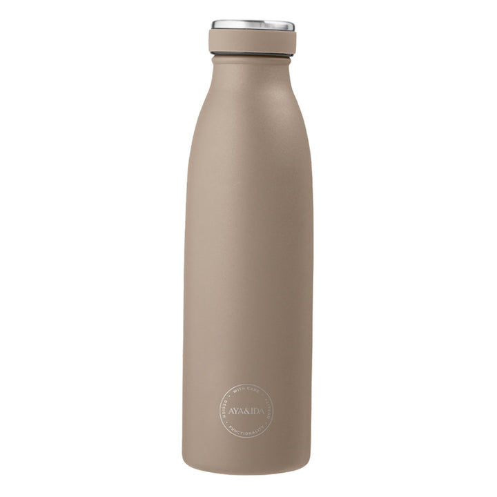 AYA&IDA Drikkeflaske - Dusty Brown (500 ml)