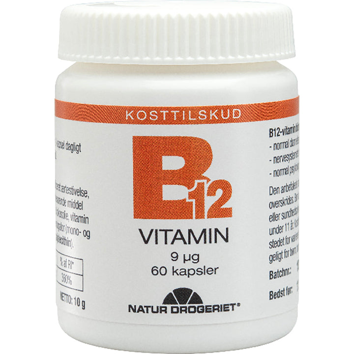 Natur Drogeriet B12-vitamin 9 μg (60 kpl)