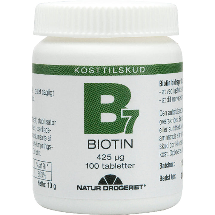 Natur Drogeriet B7 Biotin 425 μg (100 kpl)