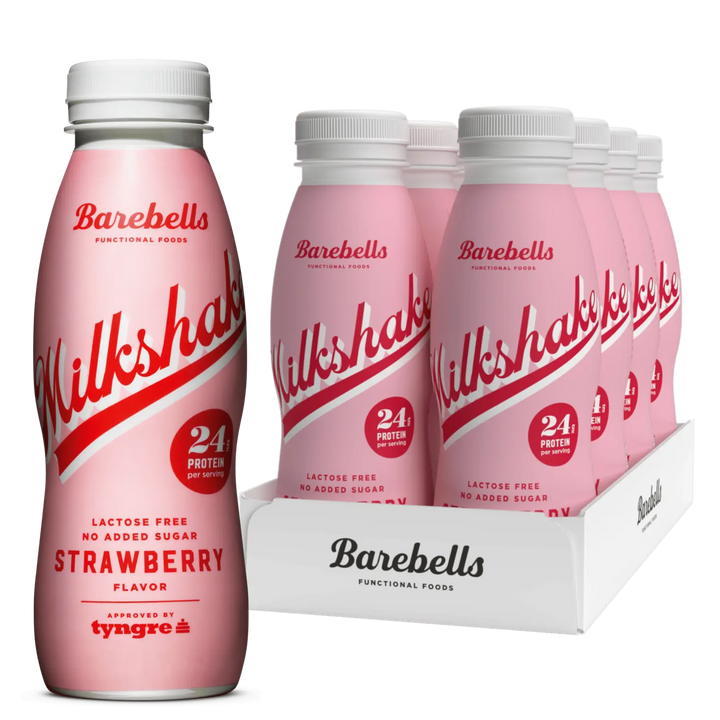 Barebells Milkshake - Strawberry (5 x 330 ml)