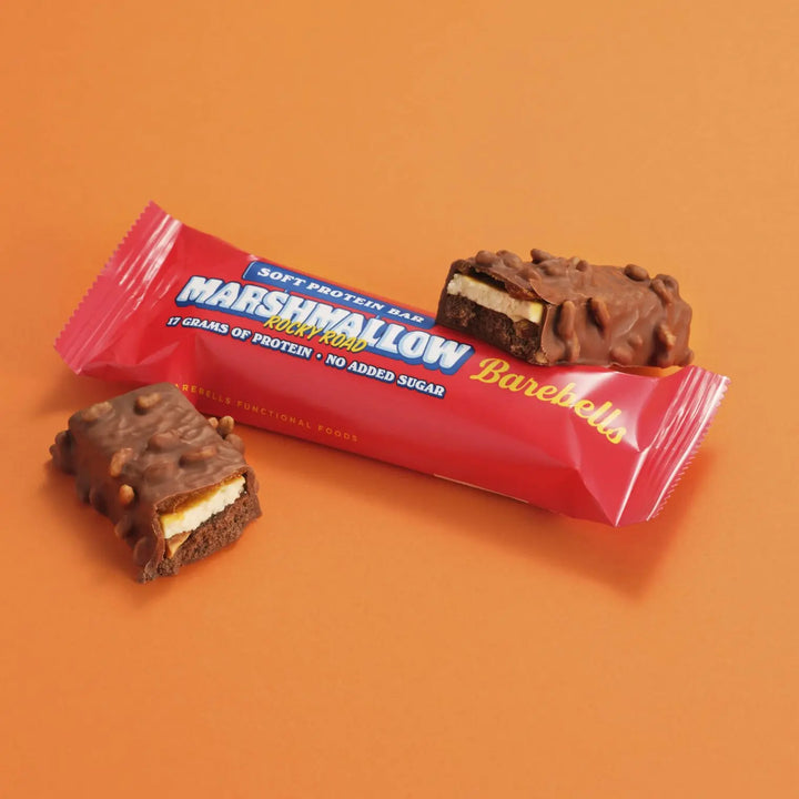 Barebells Soft-proteiinipatukka - Rocky Road Nutty Marshmallow (12 x 55 g)