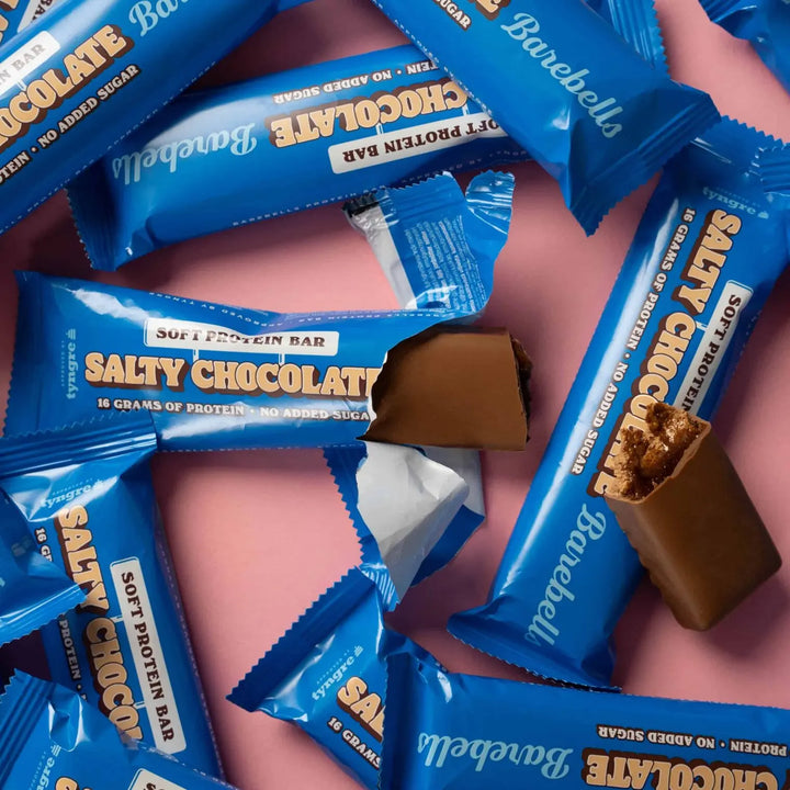 Barebells Soft-proteiinipatukka - Salty Chocolate (12 x 55 g)