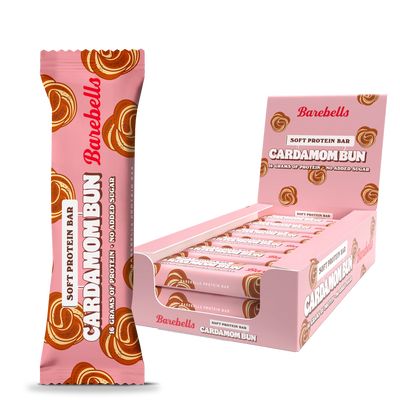 Barebells Soft Proteiinipatukka - Cardamom Bun (12x 55g)