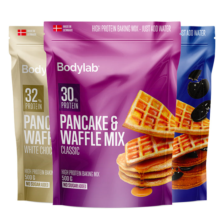 Bodylab Pancake & Waffle Mix - Mix & Match (3 x 500 g)
