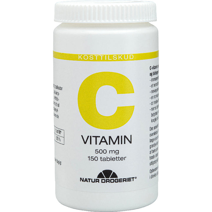 Natur Drogeriet C-vitamin 500 mg (150 kpl)