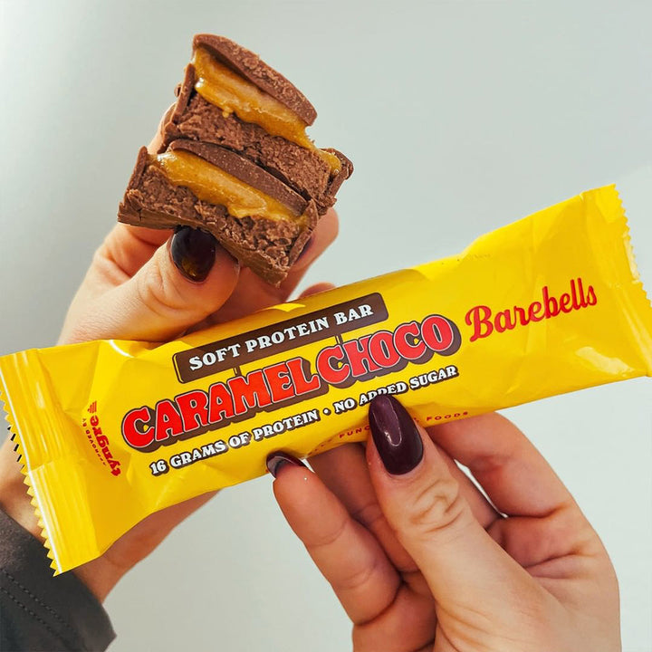 Barebells Soft-proteiinipatukka (55 g) - Caramel Choco
