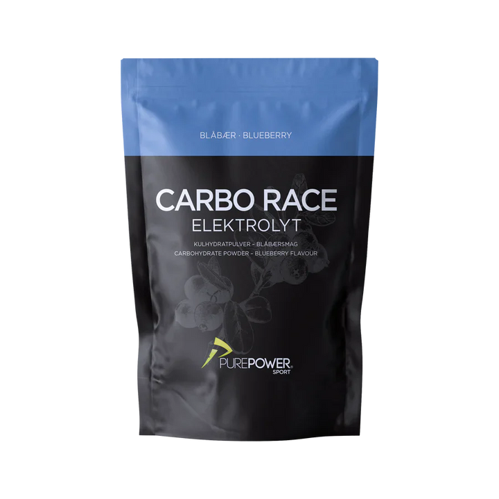 PurePower Carbo Race Elektrolyytti - Blueberry (1 kg)