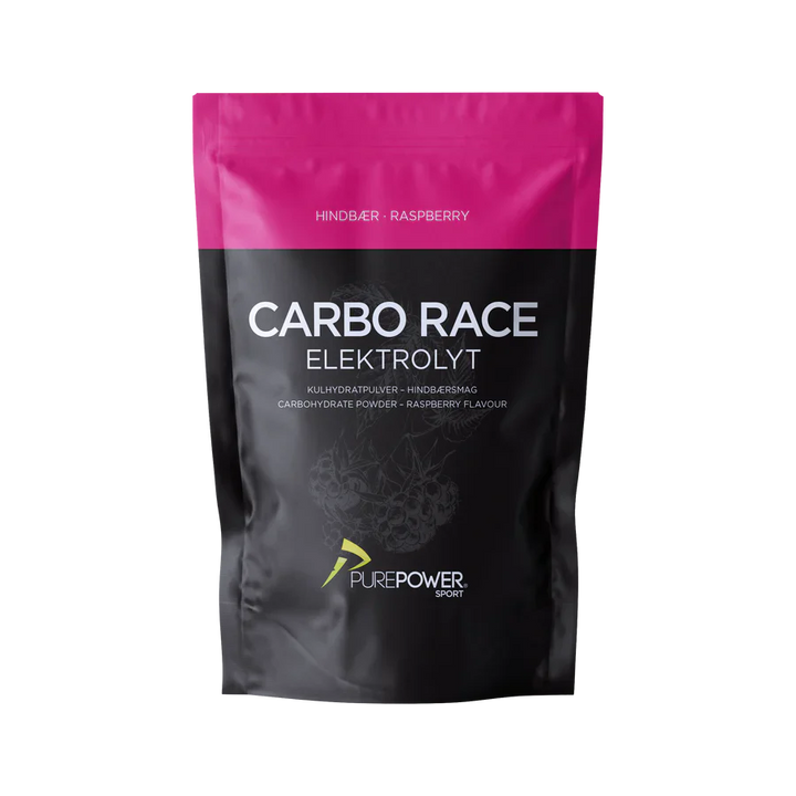 PurePower Carbo Race Elektrolyytti - Raspberry (1 kg)