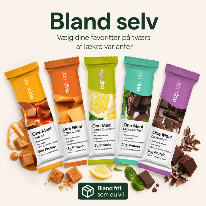 NUPO One Meal Bar - Mix & Match (10 x 60 g