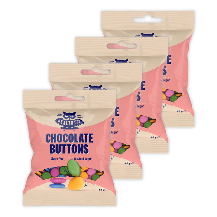 HealthyCo - Chocolate Buttons (6 x 40 g)