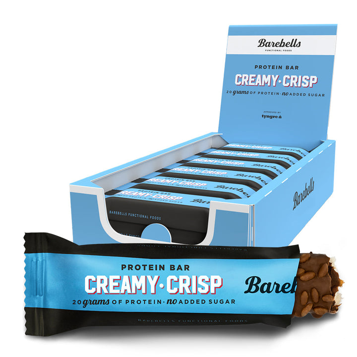 Barebells Proteiinipatukka - Creamy Crisp (12 x 55 g)