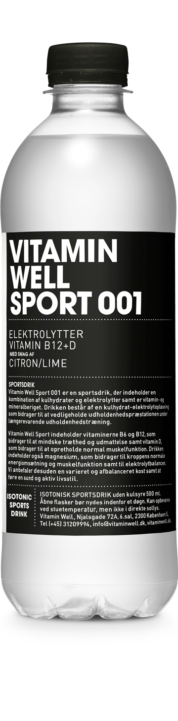 Vitamin Well Sport 001 (500 ml)