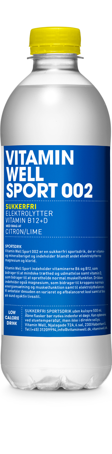 Vitamin Well Sport 002 (500 ml)