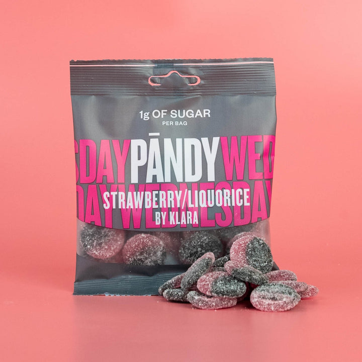 PANDY CANDY - Strawberry Liquorice (6 x 50 g)