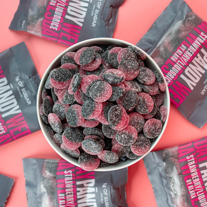 PANDY CANDY - Strawberry Liquorice (6 x 50 g)