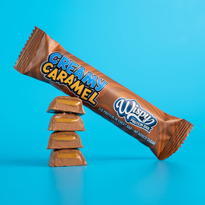 Wispy Proteiinipatukka - Creamy Caramel (10 x 55 g)