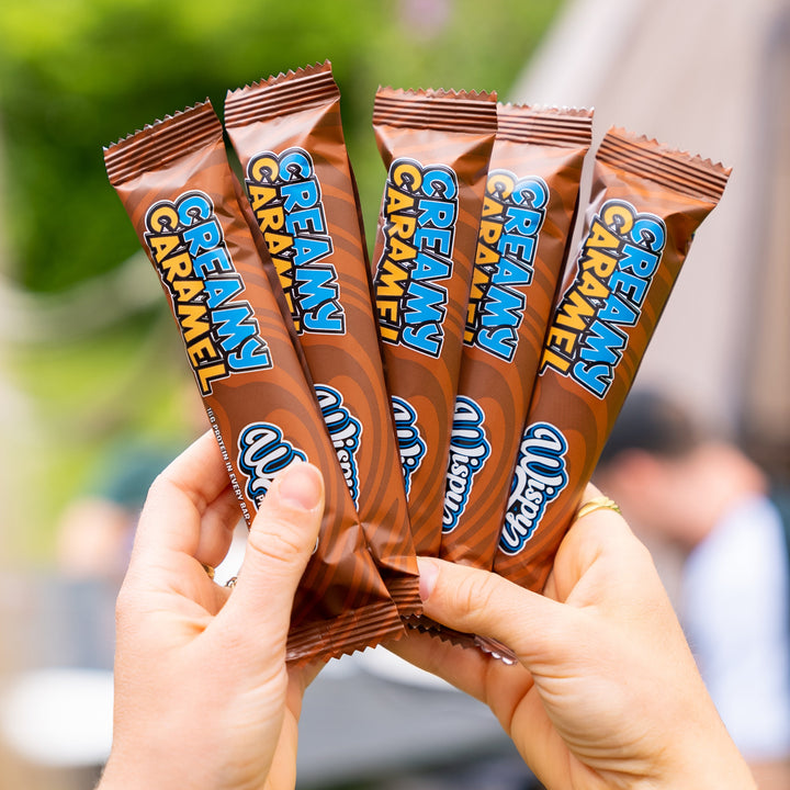 Wispy Proteiinipatukka - Creamy Caramel (10 x 55 g)