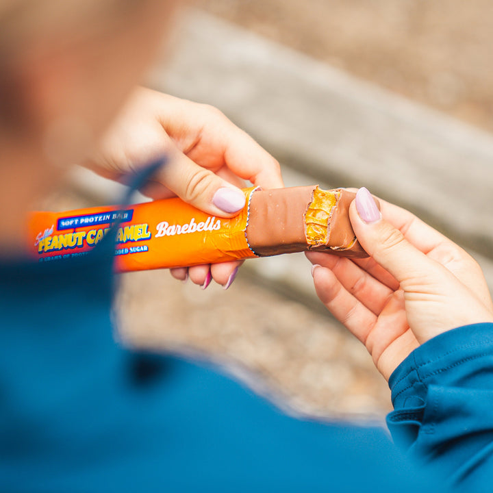 Barebells Soft-proteiinipatukka - Salted Peanut Caramel (12 x 55 g)