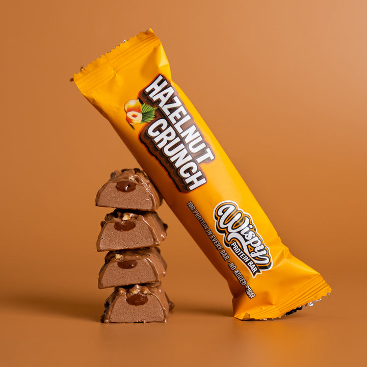 Wispy Proteiinipatukka - Hazelnut Crunch (10 x 55 g)
