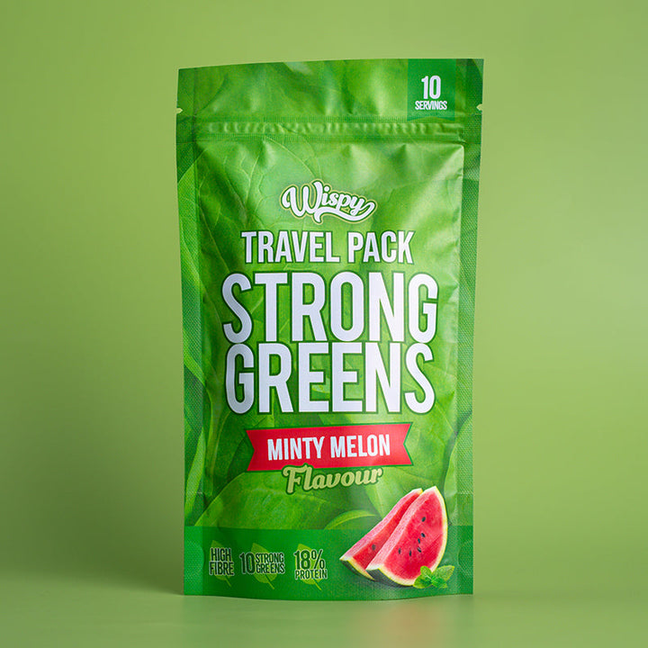 Wispy Strong Greens Travel Pack - Minty Melon (100 g)