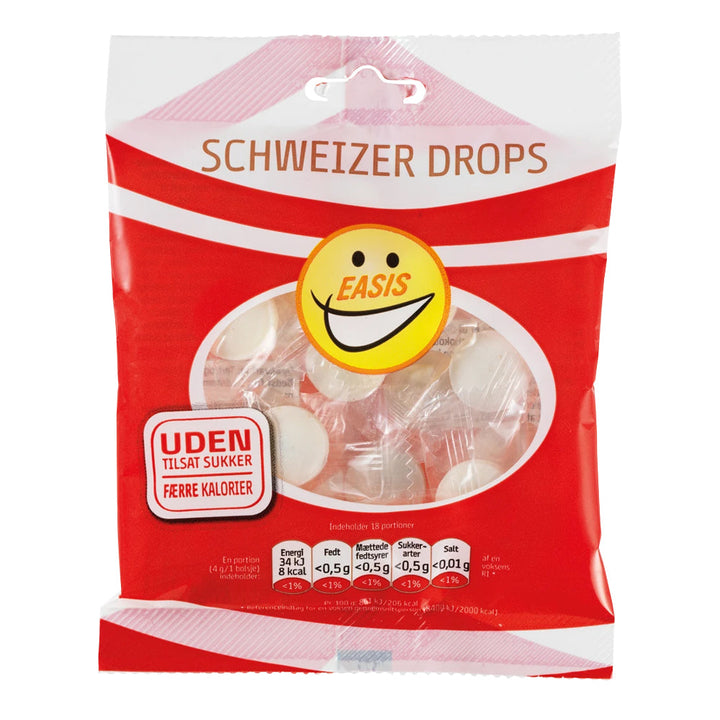 EASIS Bolsjer (70 g) - Schweizer Drops
