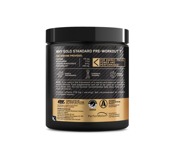 Optimum Nutrition Gold Standard Pre Workout - Green Apple (330g)