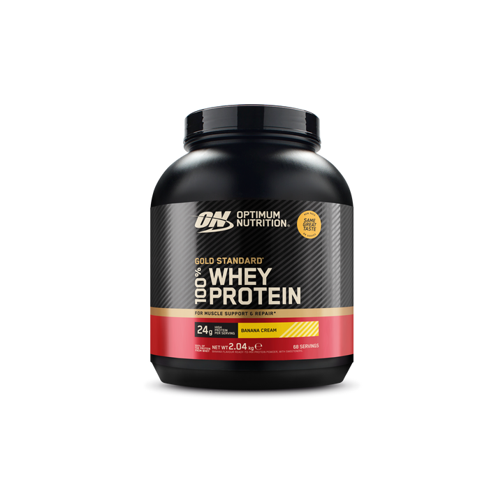 Optimum Nutrition Gold Standard 100% Whey - Banana Cream 2 kg dåse