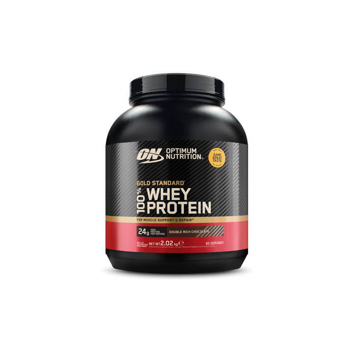 Optimum Nutrition Gold Standard 100% Whey - Double Rich Chocolate 2 kg dåse