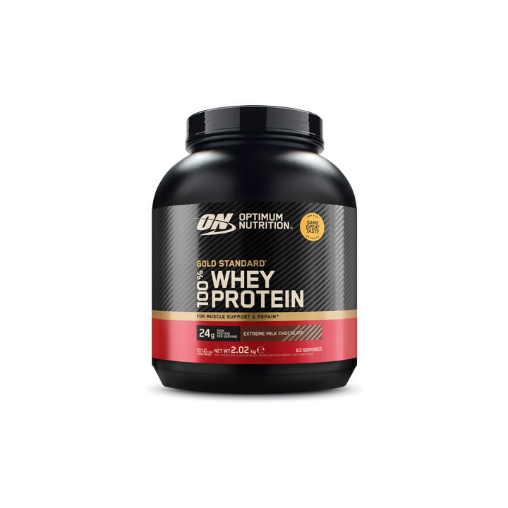 Optimum Nutrition Gold Standard 100% Whey - Extreme Milk Chocolate 2 kg dåse