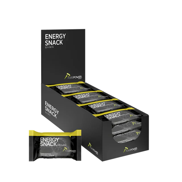 PurePower Energy Snack - Lemon (12 x 60 g)