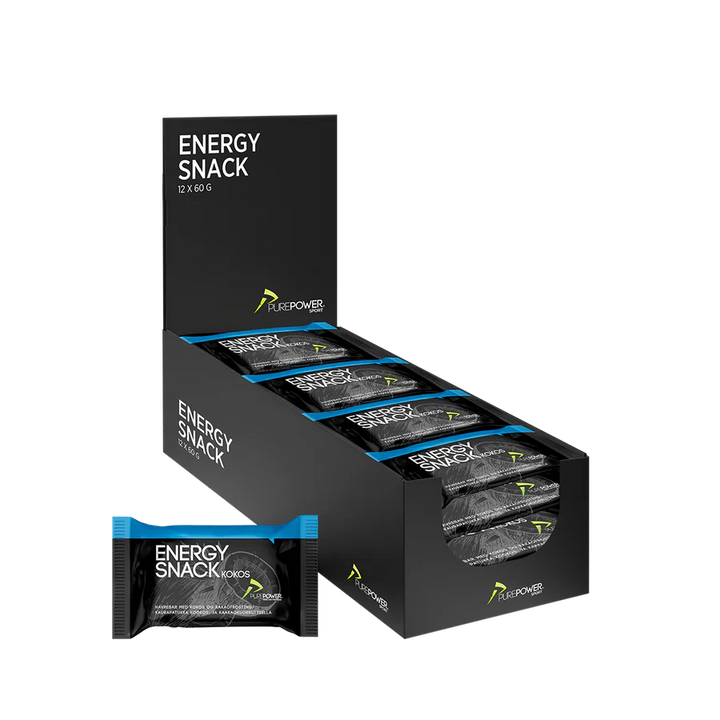 PurePower Energy Snack - Coconut (12 x 60 g)