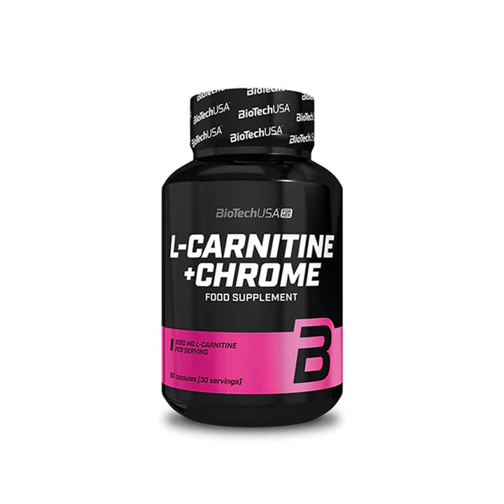 BioTechUSA Fat Burner - L-Carnitine + Chrome (60 kpl)