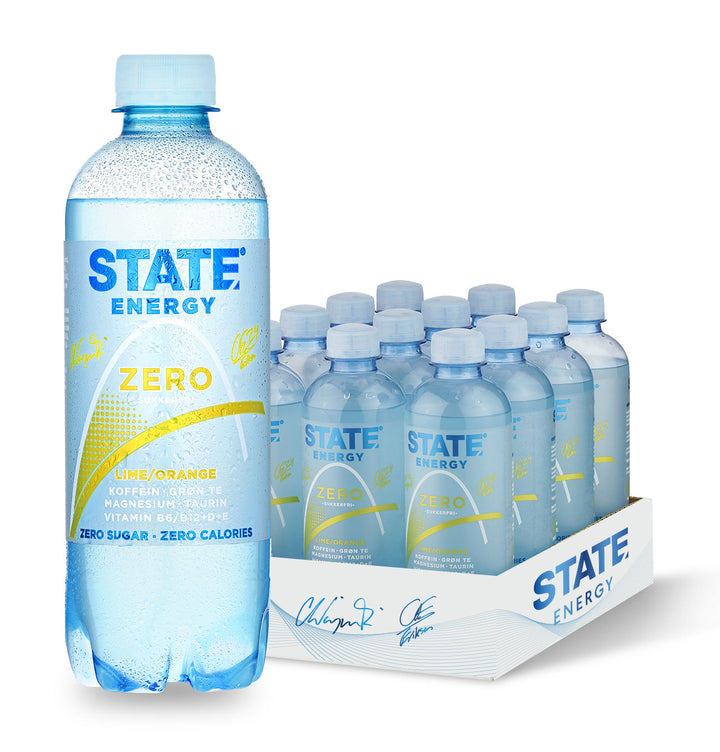 STATE Energy - Lime/Orange Zero (12 x 400 ml)