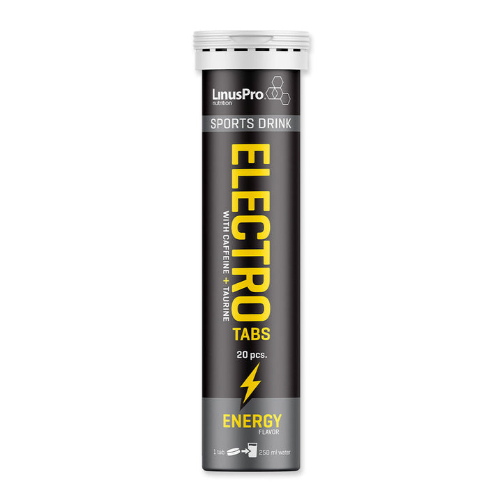 LinusPro Elektrolyytti Tabs + kofeiini - Energy