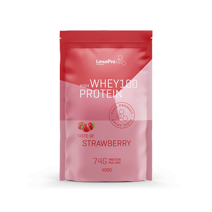 LinusPro Whey 100 - Strawberry (400 g)