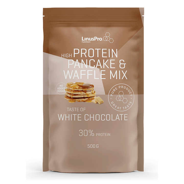 LinusPro Protein Pancake & Waffle Mix - White Chocolate (500 g)