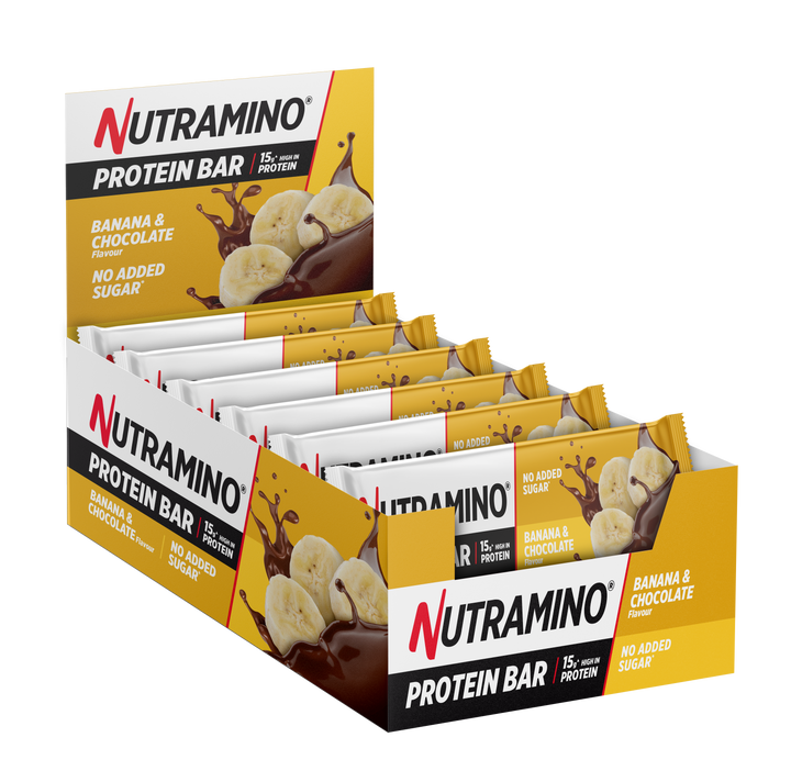 Nutramino Proteiinipatukka - Banana & Chocolate (10 x 50 g)