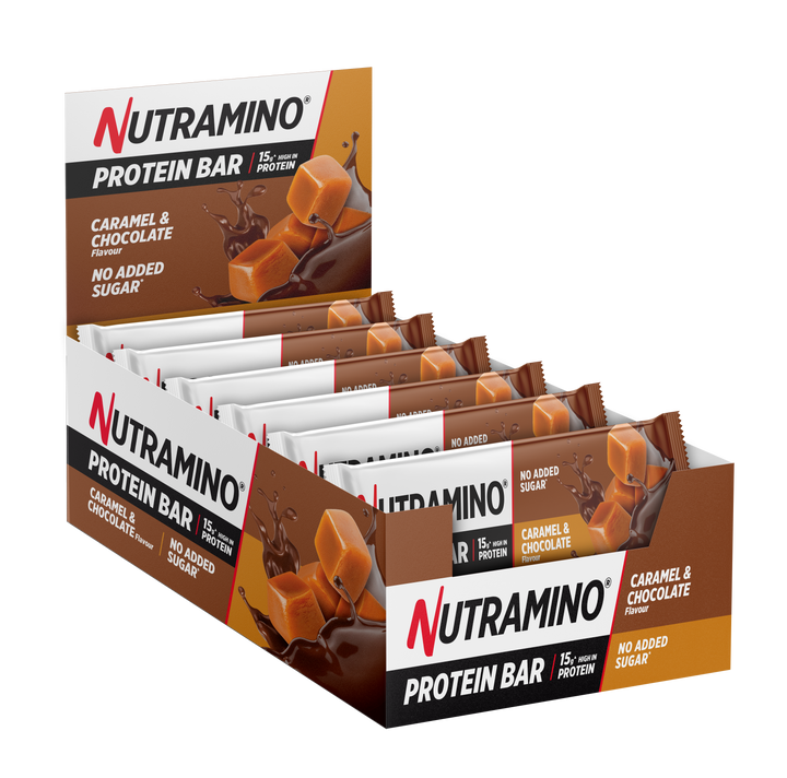 Nutramino Proteiinipatukka - Caramel & Chocolate (10 x 50 g)