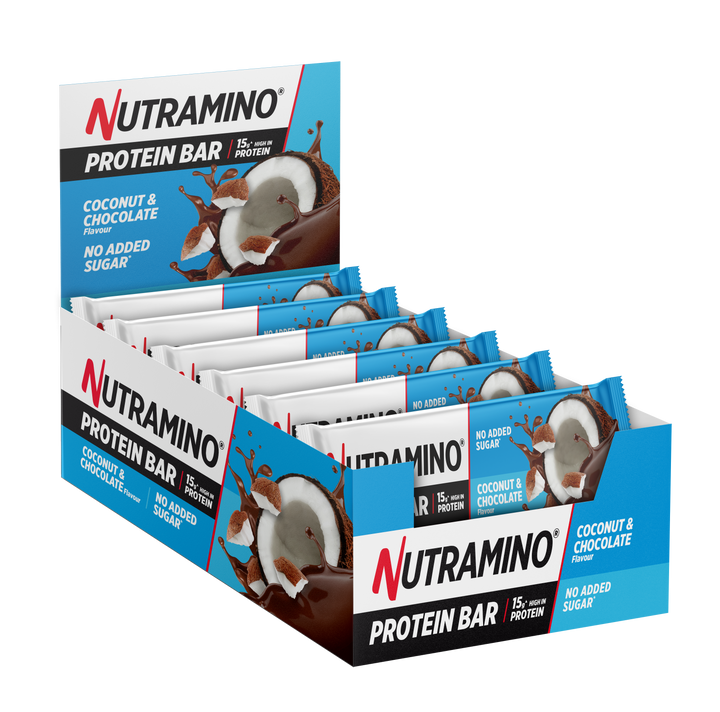Nutramino Proteiinipatukka - Coconut & Chocolate (10 x 50 g)