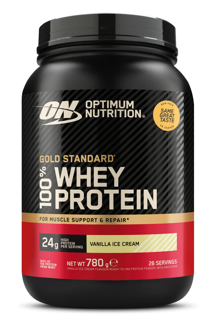 Optimum Nutrition Gold Standard 100% Whey - Vanilla Ice Cream 780 g dåse