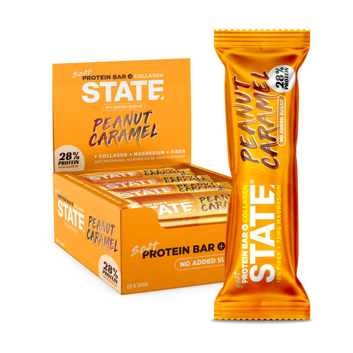 State Soft-proteiinipatukka - Peanut Caramel (12 x 50 g)