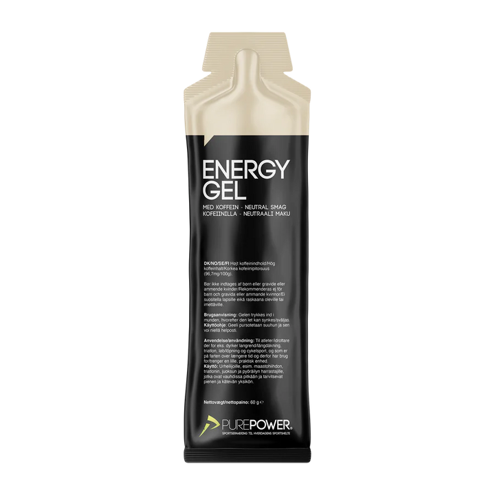 PurePower Energy Gel + kofeiini - Neutral (60 g)
