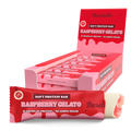 Barebells Soft-proteiinipatukka - Raspberry Gelato (12 x 55 g)